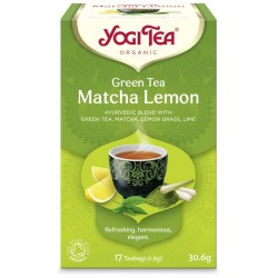 YOGI TEA GREEN MATCHA LEMON ΒΙΟ 30,6gr ΤΣΑΪ